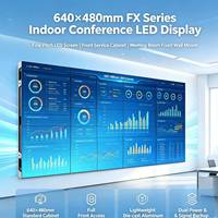 Pantalla LED para Interiores HD P1.53 de 640x480 mm para Reproducción de Video de Alta Definición, Estudio de TV, Sala de Reuniones