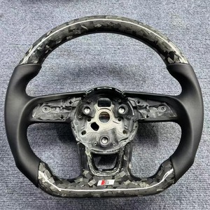 Volant en fibre de carbone YTcarbon à <span class=keywords><strong>prix</strong></span> d'usine pour le marché secondaire automobile pour <span class=keywords><strong>S4</strong></span> S5 S6 S7 S8 A3 A4 A5 A6 A7 A8 Q3 Q5 Q7 - Product Image 3
