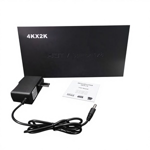 Répartiteur HDTV 4K 60Hz 1x8 1x2 1x4, Répartiteur HDTV <span class=keywords><strong>2</strong></span>.0, Distributeur Vidéo 4Kx2K, Convertisseur Vidéo <span class=keywords><strong>1</strong></span> <span class=keywords><strong>Entrée</strong></span> <span class=keywords><strong>2</strong></span> <span class=keywords><strong>Sorties</strong></span> / 4 <span class=keywords><strong>Sorties</strong></span> pour Affichage sur Écran - Product Image 2