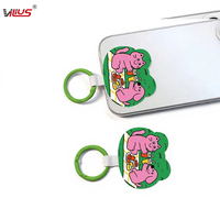 Nouvelle coque de téléphone personnalisée créative, design de dessin animé mignon, ne tombe pas facilement, avec cordon épais et boucle en métal