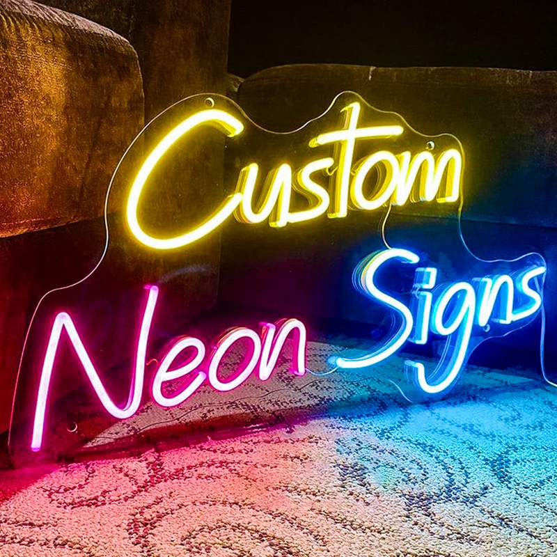 Custom Logo LED Acrylic Wall Decoration