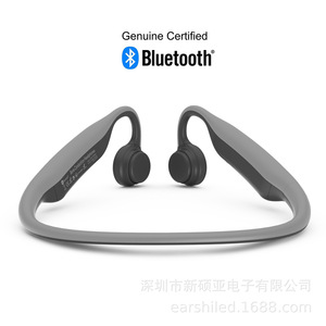 Es-368 Bone Conduction Sports Headphones Bluetooth 4.2 Type-C Charging Dual Color Light Blue Dark Blue - Product Image 3