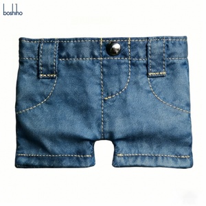 Boshiho Mini Jeans Wallet Personalized Denim Coin Purse Foldable Pants Card <b>Holder</b> Wallet - Product Image 1