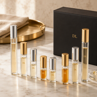 Flacons pulvérisateurs en verre de 1 ml, 2 ml, 50 ml, flacons échantillons vides, testeurs de parfum, vaporisateurs à pompe à fine brume, emballage cosmétique personnalisé