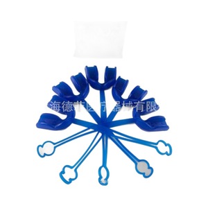 Protège-dents de rugby Heidefee, pack individuel, protection sportive, bleu transparent, blanc, rouge, noir - Product Image 5