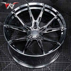 Cerchi Forgiati Personalizzati Cromati a Profilo Concavo Profondo 5x114.3 5x120 5x112, 18 19 20 21 22 Pollici per BMW Serie <span class=keywords><strong>M</strong></span>, Audi, Mustang - Product Image 3