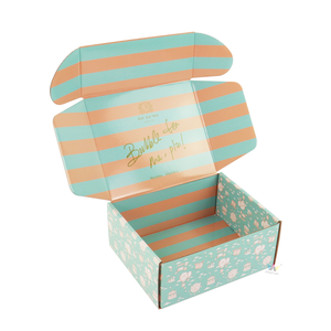 Wholesale Eco Mailer Corrugated Paper Custom Logo Printed <b>Gift</b> Packaging Skincare Beauty Cloth Pack <b>Box</b> - Product Image 2