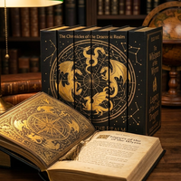 Auto-édition, accroche-regard, feuille d'or doré, couleur, bord pulvérisé, motif, livres, roman, personnalisé, pas cher, livre rigide, impression