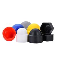 Capuchons de protection décoratifs en plastique PE pour vis, boulons et écrous, capuchons en nylon hexagonaux apparents en forme de dôme