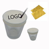 Couvre-boisson personnalisé avec logo, couvercle de tasse en latex anti-intrusion, couvercle de verre en silicone, préservatif pour boisson