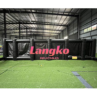 Nouveau design pas cher prix Outdoor Sport Laser Tag gonflable Laser Maze Arena à vendre