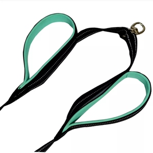 Correa retráctil de entrenamiento para perros, acoplador doble ajustable para entrenamiento de perros, manos libres, 2 vías, <span class=keywords><strong>Triple</strong></span>, múltiple - Product Image 2