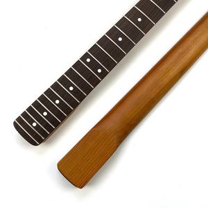 คอกีตาร์ ST แบบ 22 เฟรต ทำจากไม้เมเปิลอบสีแบบกำหนดเอง พร้อมฟิงเกอร์บอร์ดไม้โรสวูด และนัทกระดูกขนาด 42 มม. - Product Image 4
