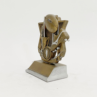 Trophée de football personnalisé WeiVista en résine, sculpture multi-icônes pour le tournoi de championnat