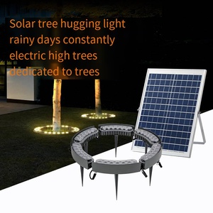Lumière LED solaire réglable pour arbre, <span class=keywords><strong>étanche</strong></span> <span class=keywords><strong>IP65</strong></span>, éclairage extérieur, en alliage d'aluminium, température de couleur réglable, éclairage de jardin - Product Image 4