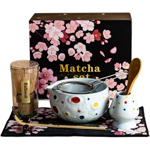Yakumoto Japanischer Tee-Ständer, Keramik-Matcha-Set, Teebesenhalter, Matcha-Löffel - Product Image 5