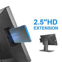 Mesin Kasir Restoran Harga Pabrik Layar Sentuh 15.6 Inci Sistem POS Kompatibel Windows10/11