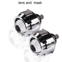 Kit de conversion d'éclairage A4 neuf, projecteur bi-LED Xénon 2,5 pouces pour phares de voiture H7/H4 35W 6000K, vente en gros directe usine Guangzhou