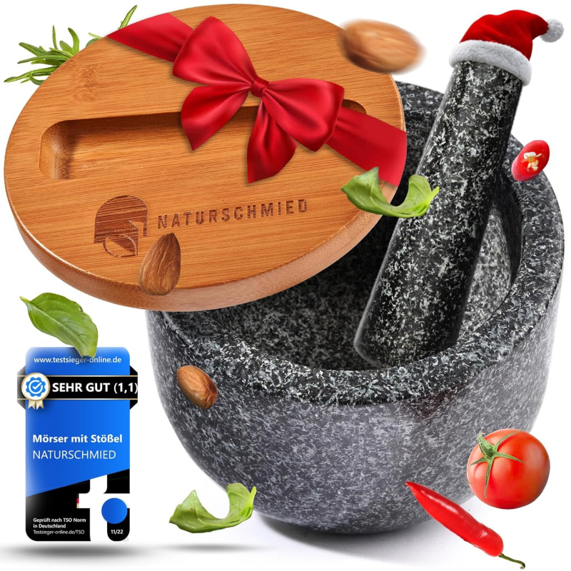150mm Granite Mortar and Pestle Set
