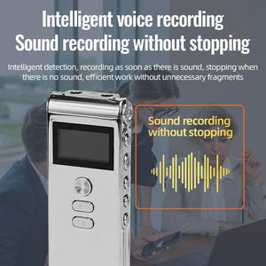 Grabadora de Voz Mini Ultra con Logotipo Personalizado y Pantalla LCD para Reuniones, Entrevistas y Uso Personal, Grabadora de Audio Digital - Product Image 4