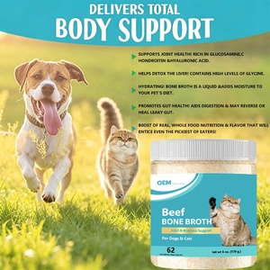 Poudre de Bouillon d'Os Naturel OEM/ODM pour Chiens et Chats : Soin des Articulations, Soutien Immunitaire, Collagène à Absorption Rapide, Santé Digestive - Product Image 3
