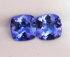 คู่พลอย tanzanite ที่จับคู่อัญมณี Tanzanite จับคู่คู่พลอยอัญมณีธรรมชาติทำผลิตภัณฑ์จำนวนมาก - Product Image 6