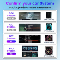 Autoradio 8.8 pouces pour BMW série 2 Tourer T modèle 2013-2018 NBT/EVO Linux autoradio GPS multimédia lecteur DVD IPS Carplay