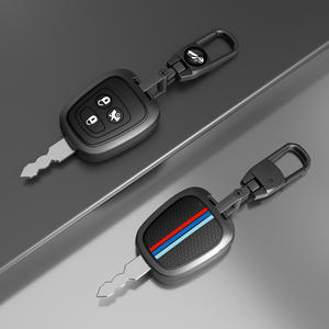 Coque de clé droite de style ancien avec boucle pour Dongfeng Peugeot 207, <span class=keywords><strong>206</strong></span>, C2, Elysee, Picasso, OLIVER - Product Image 1