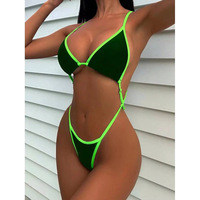 Maillot de bain monokini personnalisé pour le Carnaval de Jouvert, tenue de lundi caribéenne, costumes de carnaval, maillot de bain monokini pour femme