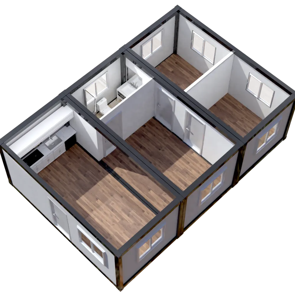 Готовый модульный недорогой модифицированный контейнер для транспортировки