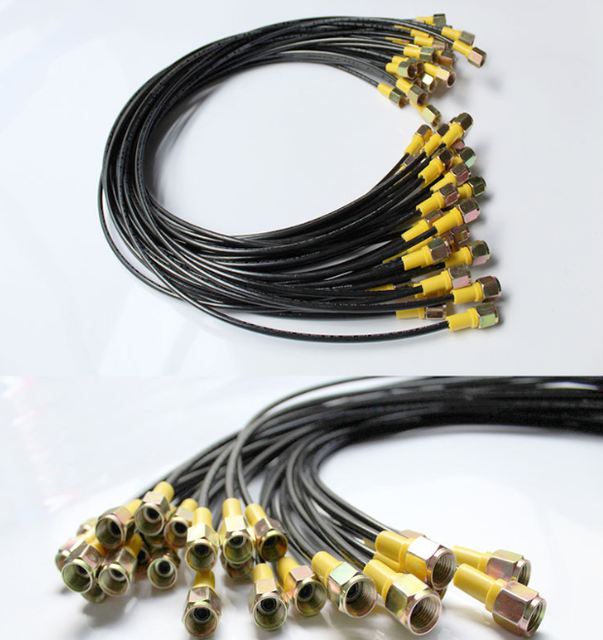 Thermoplastic Polyurethane Pressure Measuring Hose, Oil Resistant Hydraulic Test Tube for Machinery Equipment