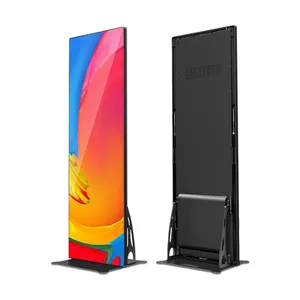 K2.5shared edge screen by vertical electronic poster screen Led Mirror Digital Signage LED Poster Display