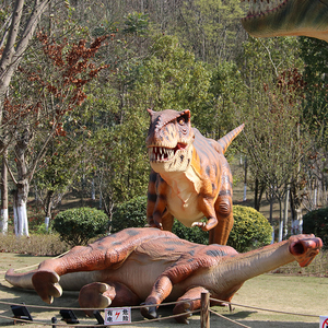 Dinosaurio <span class=keywords><strong>Animatrónico</strong></span> Robótico de Silicona Personalizado de Dino City para Parques Temáticos y Escuelas - Uso Interior/Exterior - Product Image 4