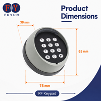 Controlador de Acceso Inalámbrico RF de 433MHz con Teclado y Contraseña para Sistema de Apertura de Puertas Correderas de Garaje, Venta al Por Mayor de Fábrica