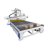 Machine de découpe CNC 2060, machine de gravure à double processus, routeur CNC ATC pour la découpe de panneaux en MDF et en bois massif