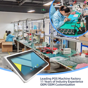 Sistema POS con Schermo Touch da 10 Pollici, 4G, NFC, Wi-Fi, Bluetooth e Lettore <span class=keywords><strong>di</strong></span> Carte <span class=keywords><strong>di</strong></span> Credito RK3288 per Negozi e Ristoranti - Product Image 5