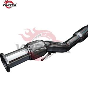 Sistema de Escape Catback con Válvulas de Acero Inoxidable Pulido Espejo Vortex Performance para Mercedes Benz AMG A35 A180 A200 A220 W177 - Product Image 4