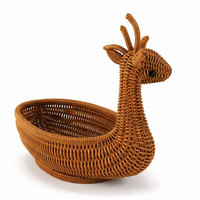Plateau de rangement moderne en polyester tissé à la main, écologique, pour cuisine, collations, décoration intérieure, organisateur de bureau avec outils