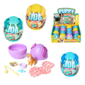 Ensemble de petits modèles de <span class=keywords><strong>chiens</strong></span>, <span class=keywords><strong>chats</strong></span>, dragons <span class=keywords><strong>et</strong></span> dinosaures en plastique, jouets surprises, œufs mystère - Product Image 5