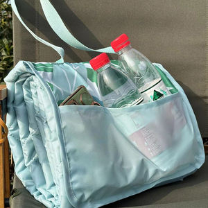 Manta de Picnic ultrasónica para exteriores con respaldo de poliéster resistente al agua suave, alfombrilla de playa, alfombrilla de Picnic portátil para viajes, Camping, senderismo - Product Image 2