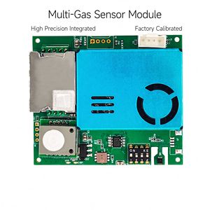 Sensor de Calidad del Aire Compacto e Integrado 7 en 1: CO2/PM2.5/PM10/TVOC/HCHO/Temperatura/Humedad Relativa para Monitoreo Ambiental Interior - Product Image 4