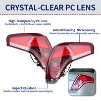 Feux arrière 6351Z6 6350Z6 pour Citroën C4 Triumph C4 Pallas Berline, ensemble de feux arrière gauche et droit