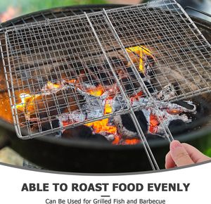 Large Outdoor <b>Charcoal</b> <b>BBQ</b> Grill Non-Stick Feature Heat Resistant Waterproof Metal Barbecue Accessories Including Grilling - Product Image 4