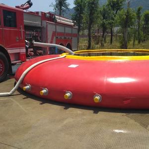 Hot 10 M3 Reutilizable Durable Plegable PVC Calabaza Open Top <span class=keywords><strong>Autoportante</strong></span> Sin marco Tanques de agua portátiles para la lucha contra incendios - Product Image 2