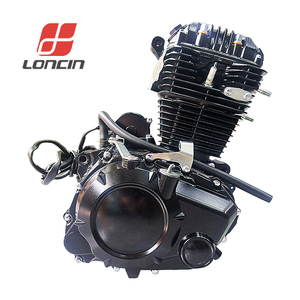 Motor de Motocicleta Loncin LX166FMM-3 de 250cc, 4 Tiempos, 2 Válvulas, Refrigeración por Aire, 6 Velocidades 1-N-2-3-4-5-6, Kit de Motor RE250 para <span class=keywords><strong>Honda</strong></span> - Product Image 1