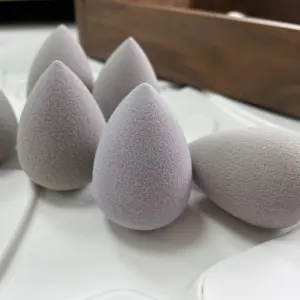 Private Label Does Not Contain Latex Drop Shapes Rose Red OEM Foundation Puff Makeup Sponges Beauty BB Blender