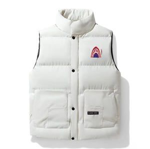 Gilet de travail pour homme 2026 <span class=keywords><strong>Goose</strong></span> Quality, <span class=keywords><strong>sans</strong></span> manches, hiver, épais, coupe-vent, rembourré, léger, décontracté, à motifs - Product Image 4