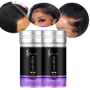 SLAYING LOLLI Create Your Own Brand Castor Oil Broken <strong>Hair</strong> <strong>Wax</strong> <strong>Stick</strong> <strong>for</strong> <strong>Hair</strong> with Private Label - Product Image 1