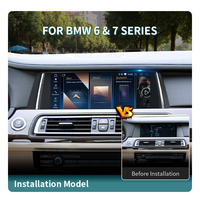 KLYDE 10.25 "Système Android Écran d'origine Mise à niveau Lecteur multimédia pour BMW Série 6 F06 Autoradio pour BMW Série 7 F01 F02