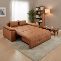 Canapé sectionnel en cuir de luxe au design italien moderne, longueur 366 cm, meubles de maison, canapés entièrement en cuir, canapés élégants